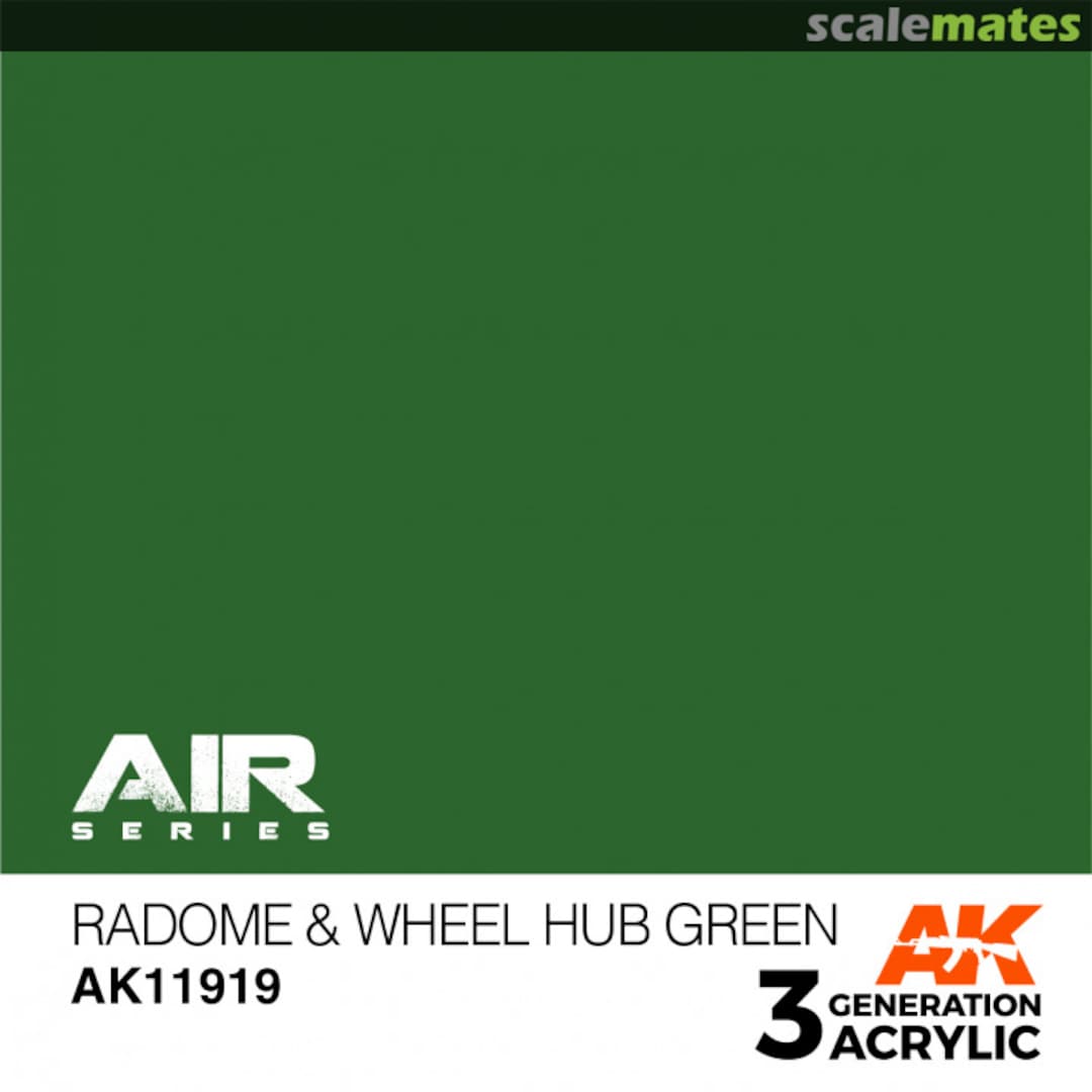 Boxart RADOME & WHEEL HUB GREEN  AK 3rd Generation - Air
