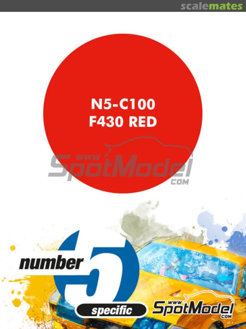 Boxart F430 Red  Number Five