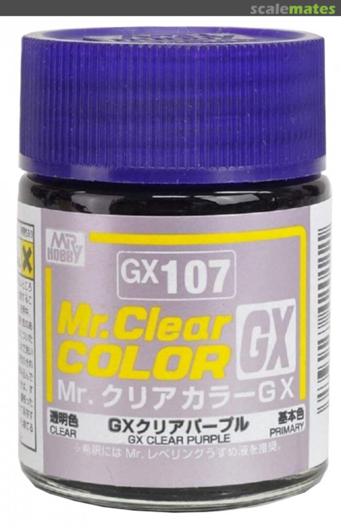 Boxart GX Clear Purple  Mr.COLOR