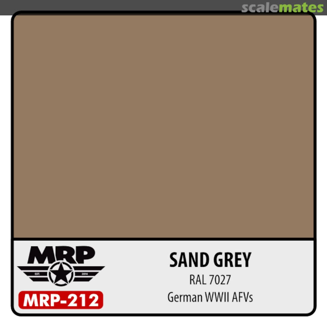 Boxart Sand Grey – RAL 7027 (German WWII AFV's)  MR.Paint