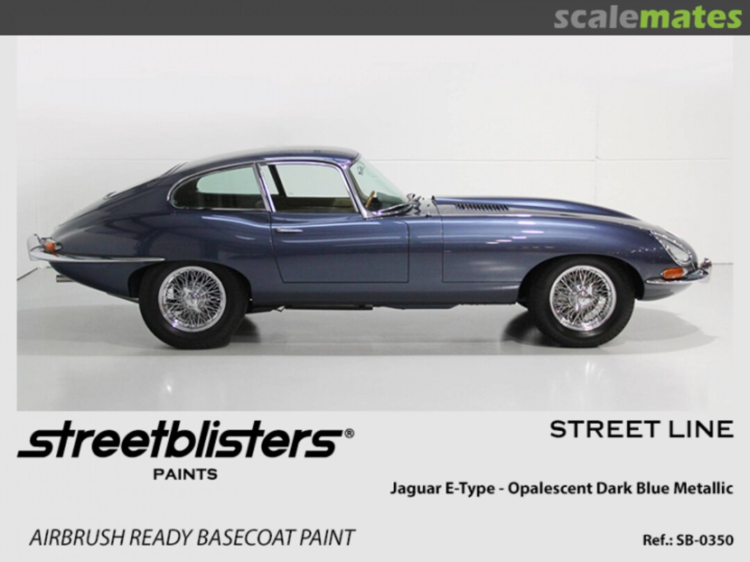 Boxart Jaguar E-Type Opalescent Dark Blue Metallic  StreetBlisters Paints