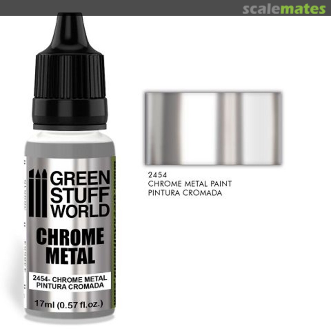 Boxart Chrome Metal Paint  Green Stuff World