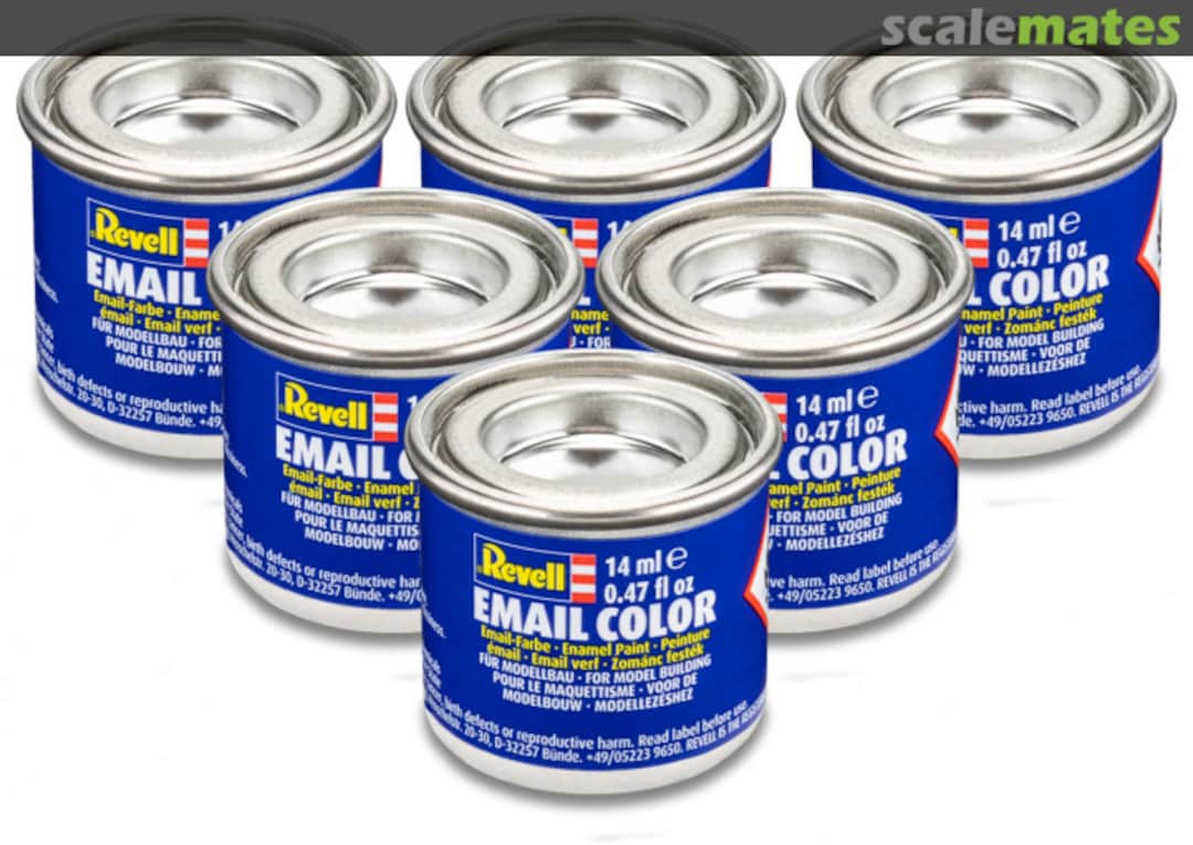 Boxart Email Color Set - Metallic (also for 3D Printing) 32356 Revell Color