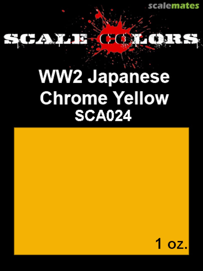 Boxart IJN/IJA ID Chrome Yellow SCA024 Scale Colors