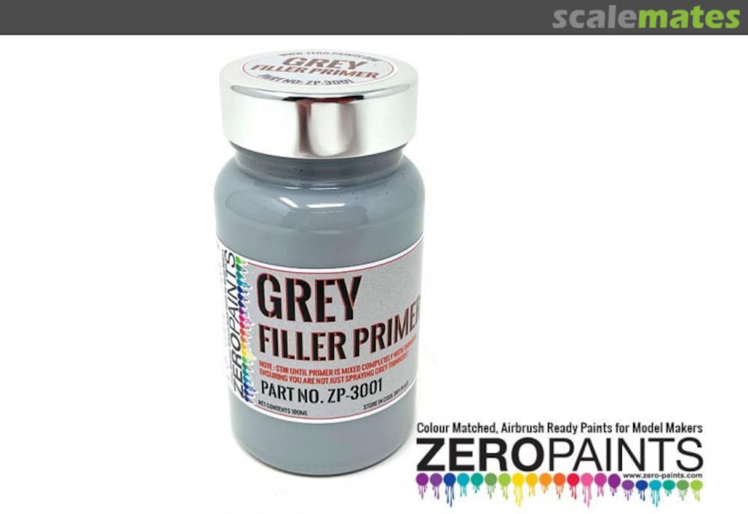 Boxart Grey Primer/Micro Filler  Zero Paints