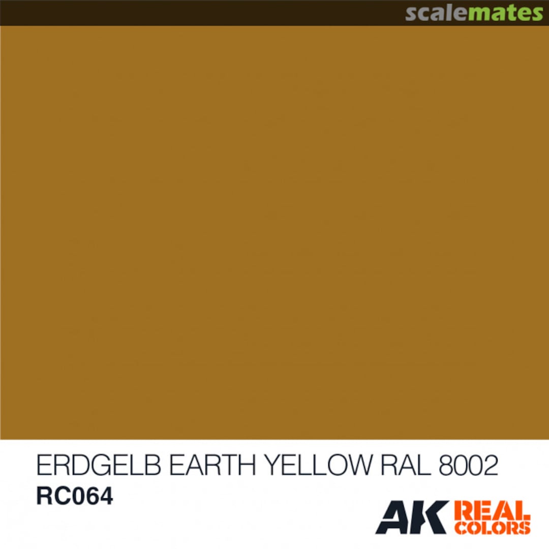 Boxart Erdgelb-Earth Yellow RAL 8002  AK Real Colors
