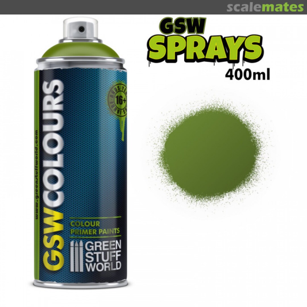 Boxart Spray Primer green  Green Stuff World