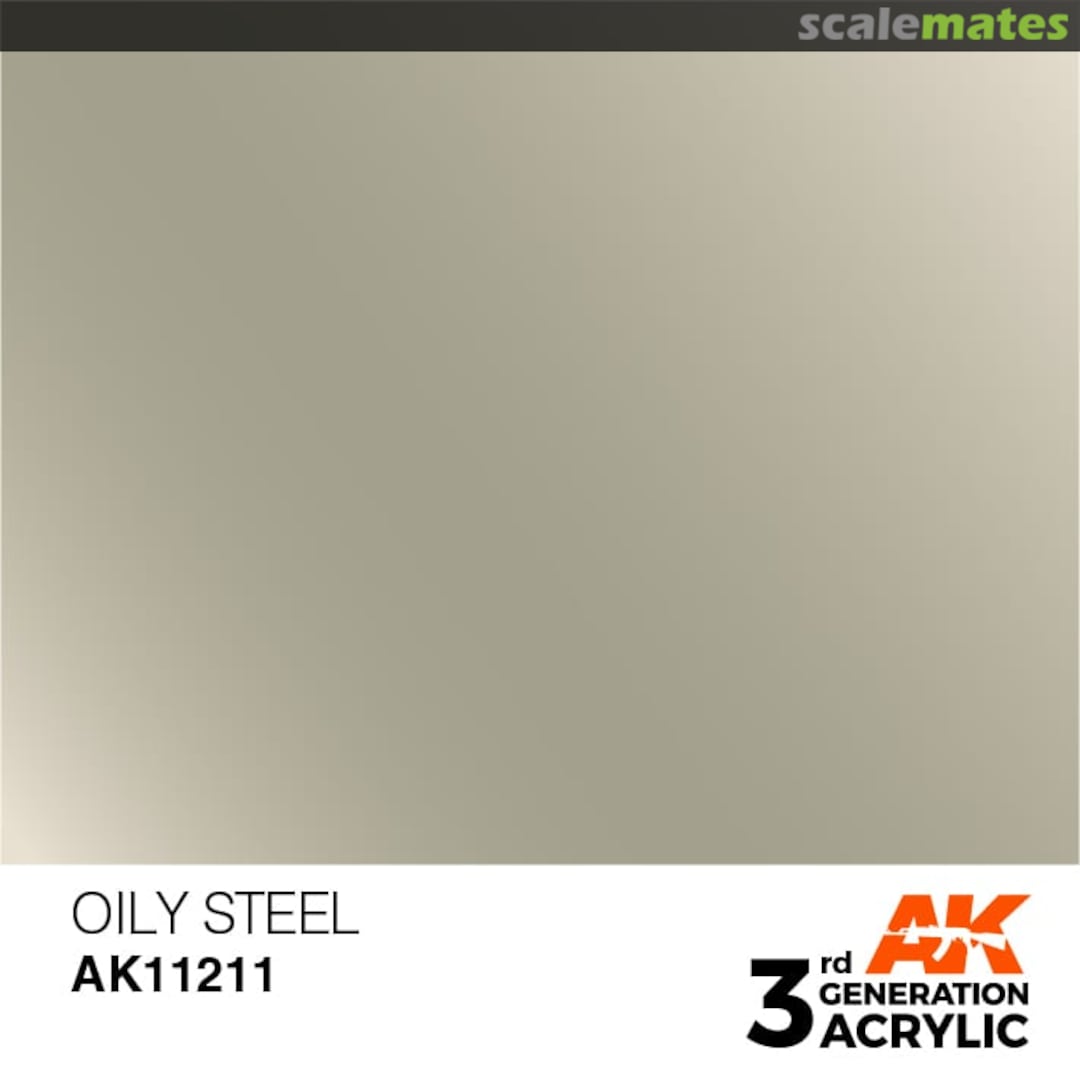 Boxart Oily Steel - Metallic  AK 3rd Generation - General