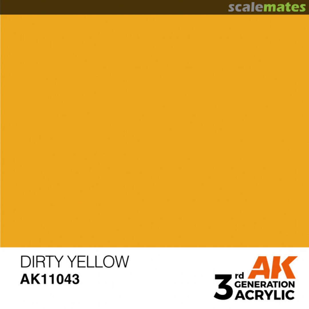 Boxart Dirty Yellow - Standard  AK 3rd Generation - General