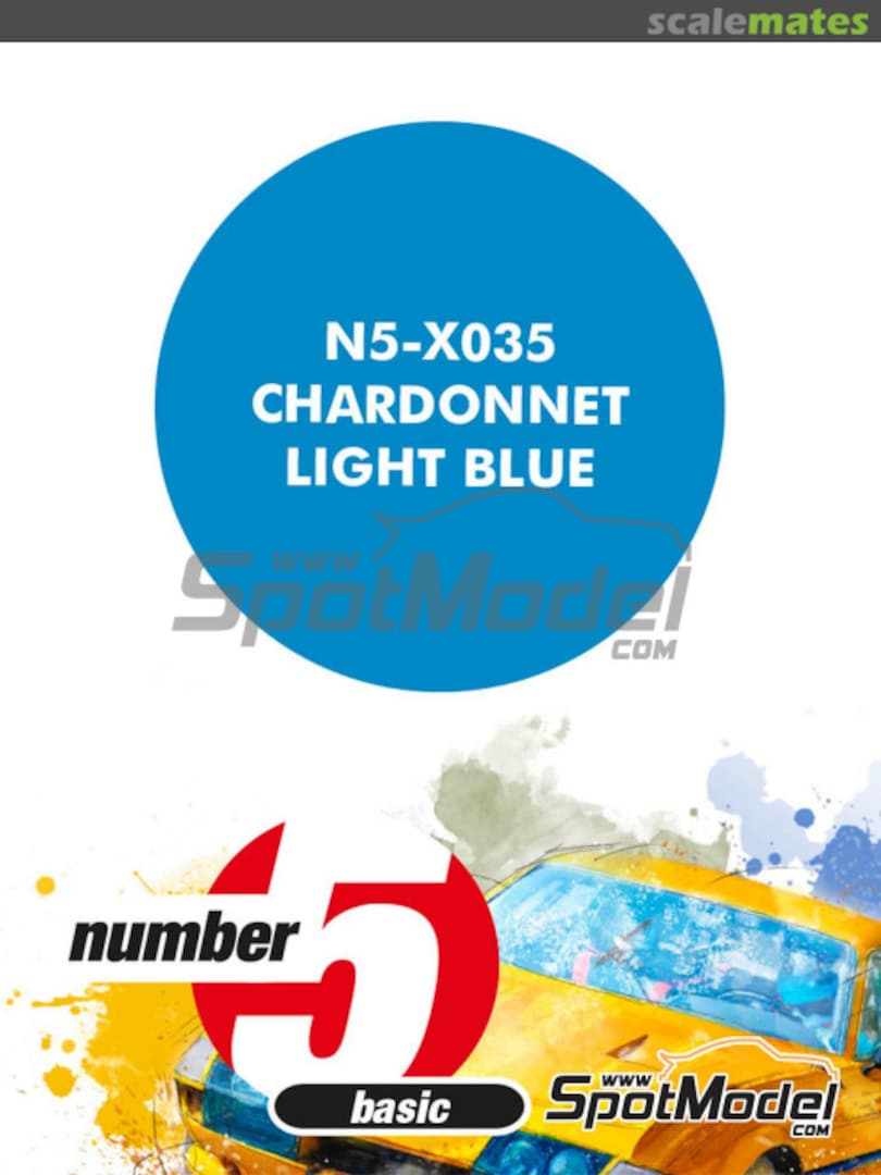 Boxart Chardonnet Light Blue  Number Five