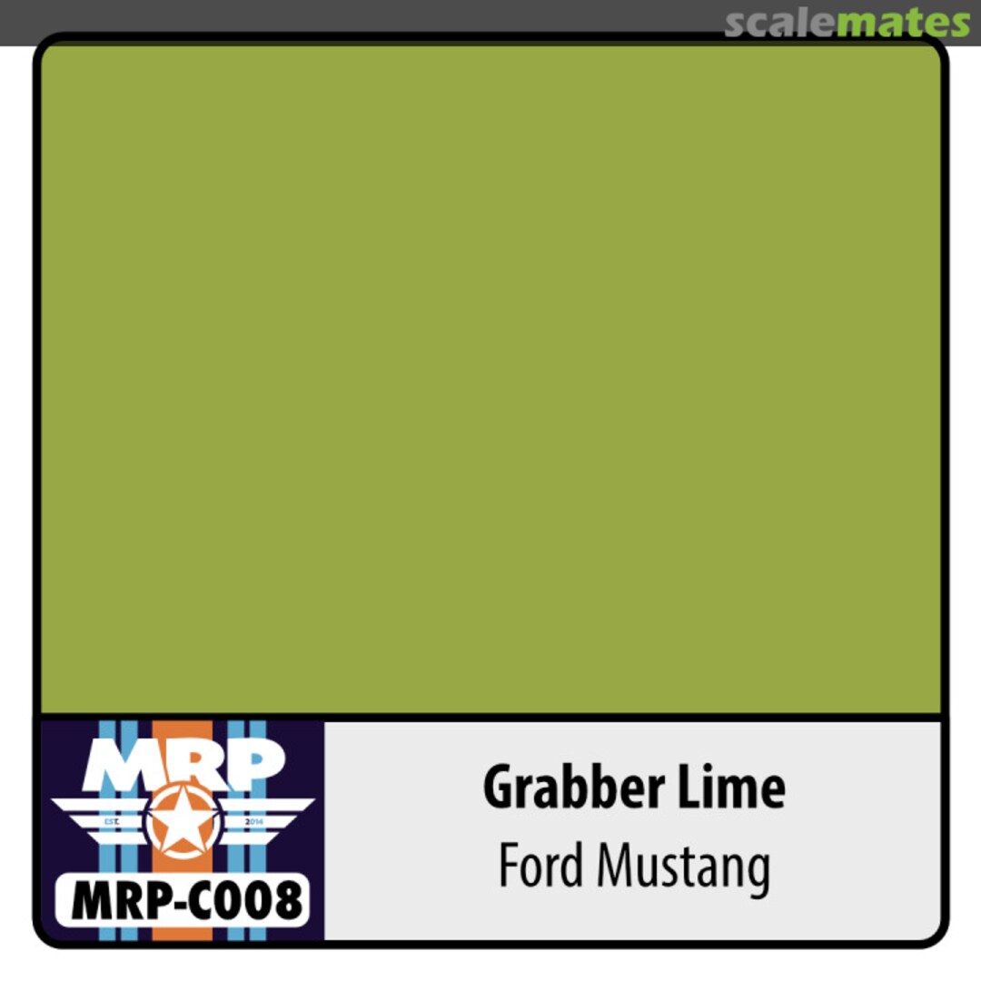 Boxart Grabber Lime - Ford Mustang  MR.Paint