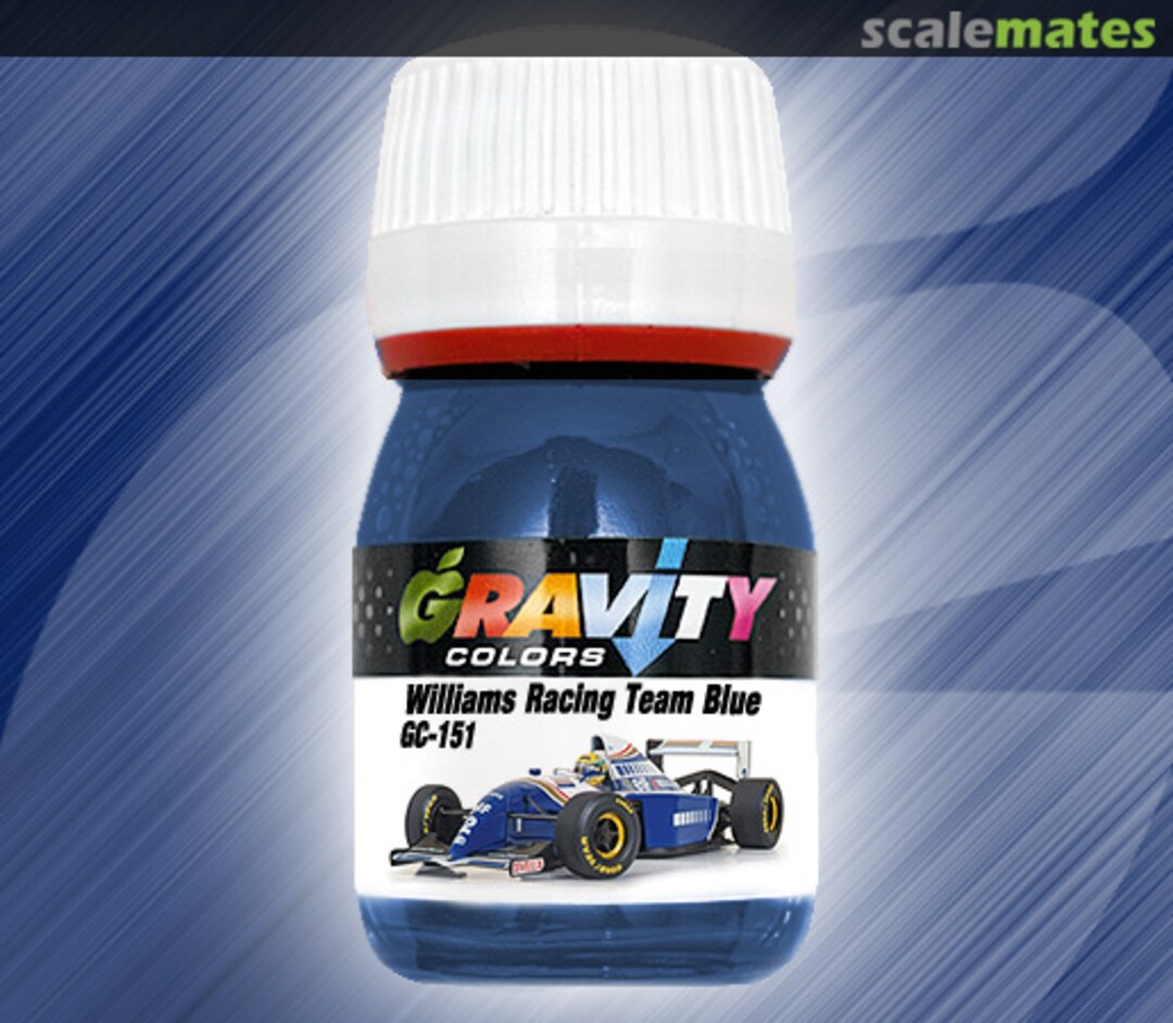 Boxart Williams Racing Team Blue  Gravity Colors