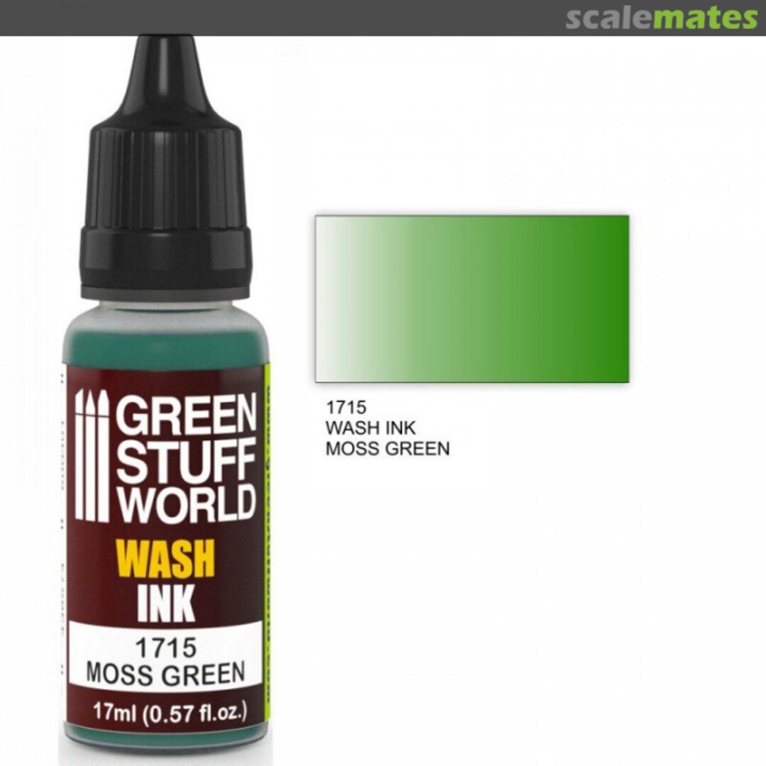 Boxart Wash Ink Moss Green  Green Stuff World