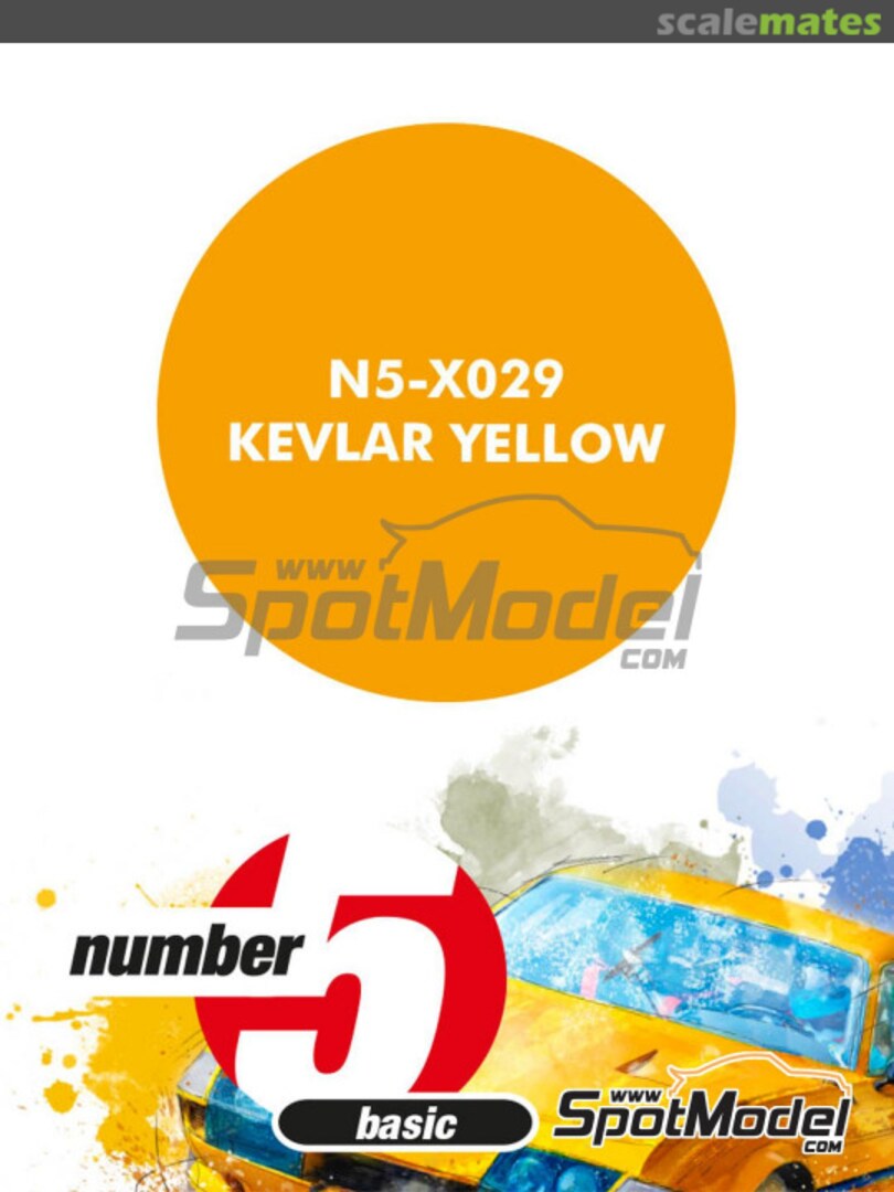 Boxart Kevlar yellow  Number Five