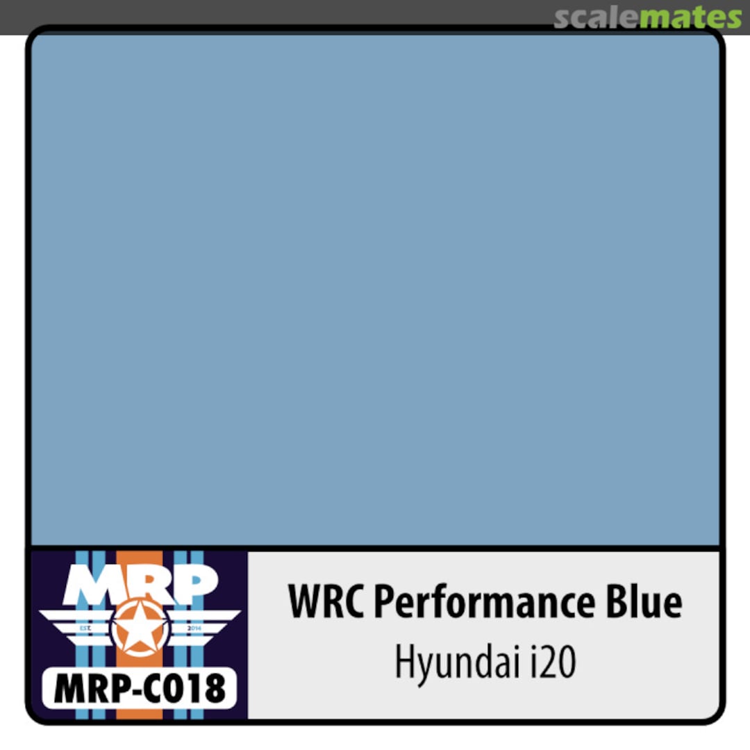 Boxart WRC Performance Blue - Hyundai i20 MRP-018 MR.Paint