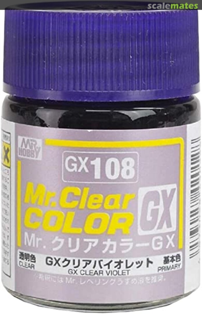 Boxart GX Clear Violet  Mr.COLOR
