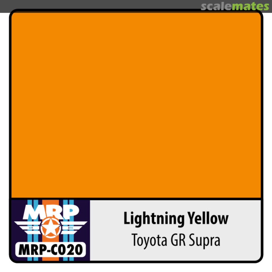 Boxart Lightning Yellow - Toyota GR Supra  MR.Paint