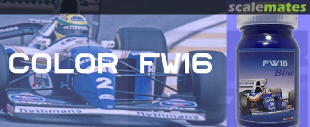 Boxart FW16 BLUE Williams  Barchetta Color