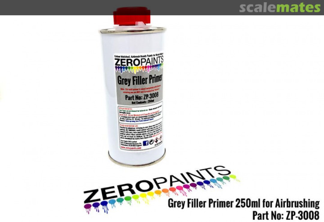 Boxart Grey Filler Primer  Zero Paints