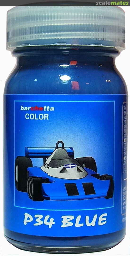 Boxart TyrrellP34 Blue  Barchetta Color