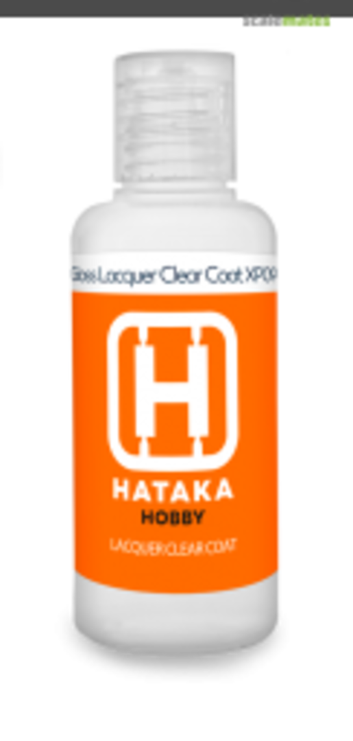 Boxart Gloss Lacquer Clear Coat HTK-XP09 Hataka Hobby Orange Line