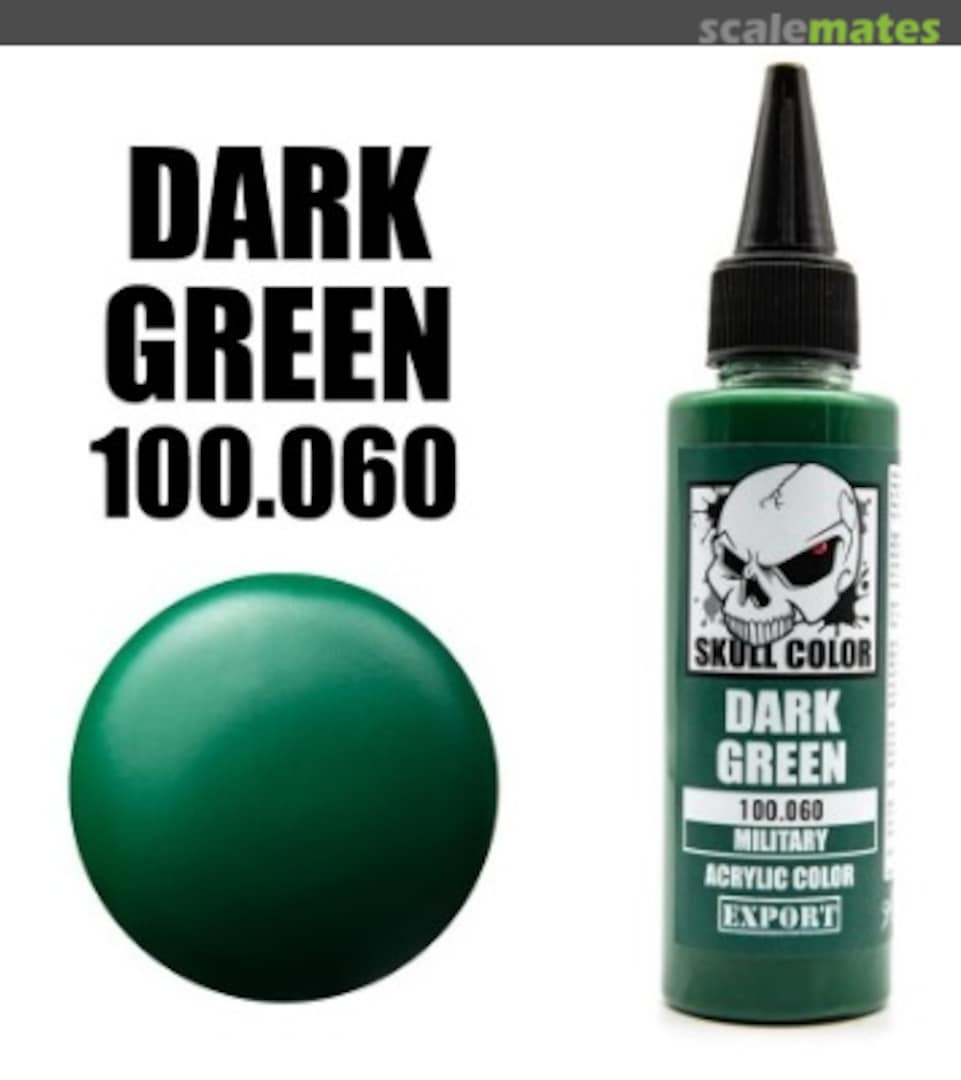 Boxart Dark Green 060 Skull Color Military