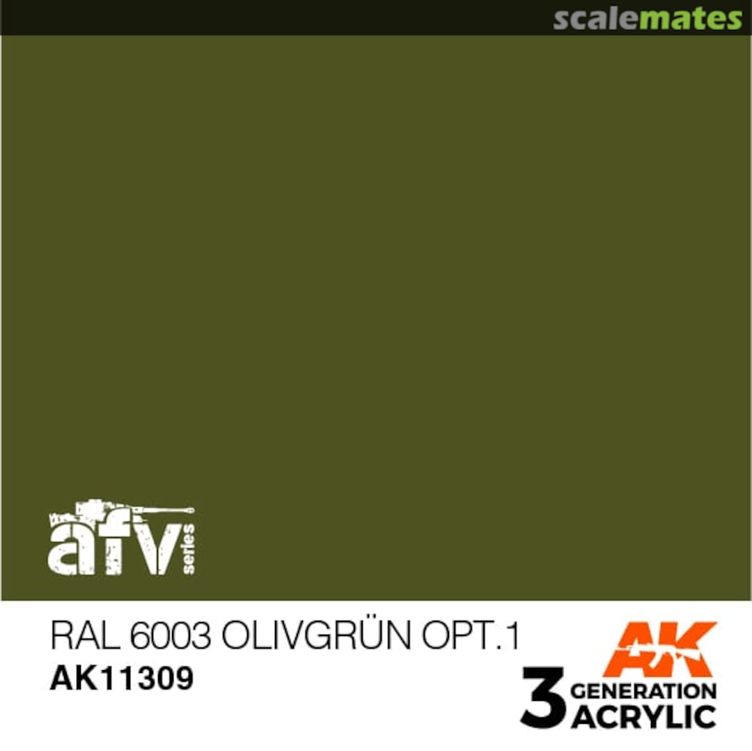 Boxart RAL 6003 Olivegrün Opt.1  AK 3rd Generation - AFV
