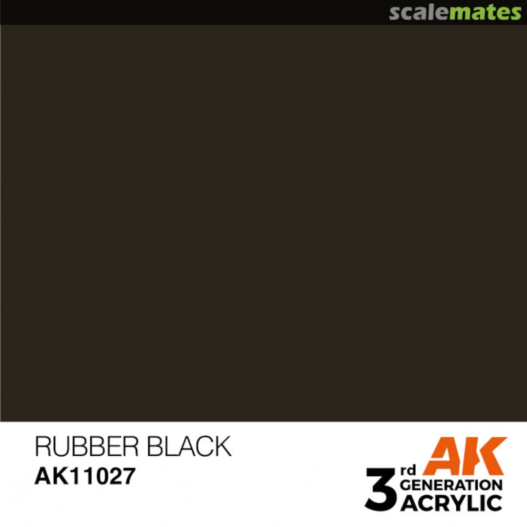 Boxart Rubber Black - Standard  AK 3rd Generation - General