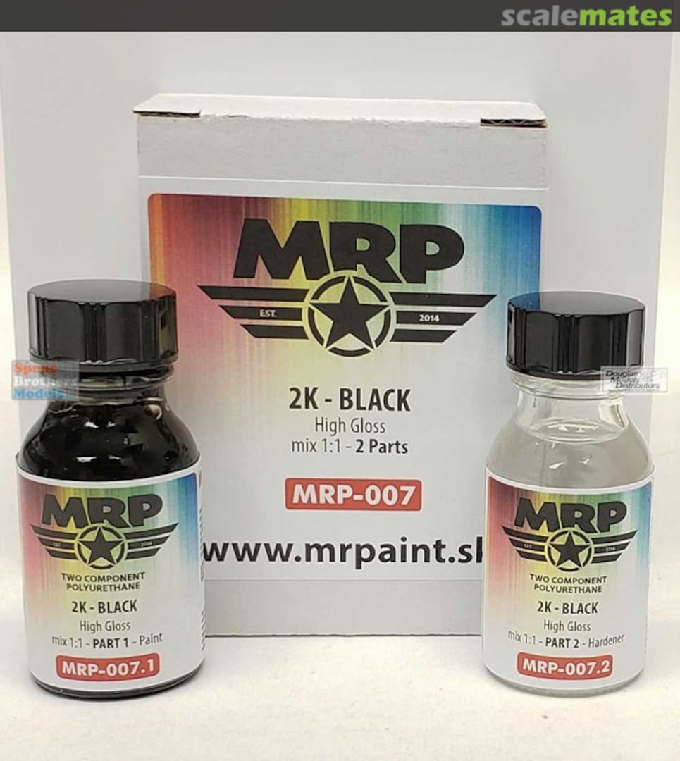 Boxart Black 2K High Gloss [2 Component Polyurethane Set] PART 1 - PAINT MR.Paint