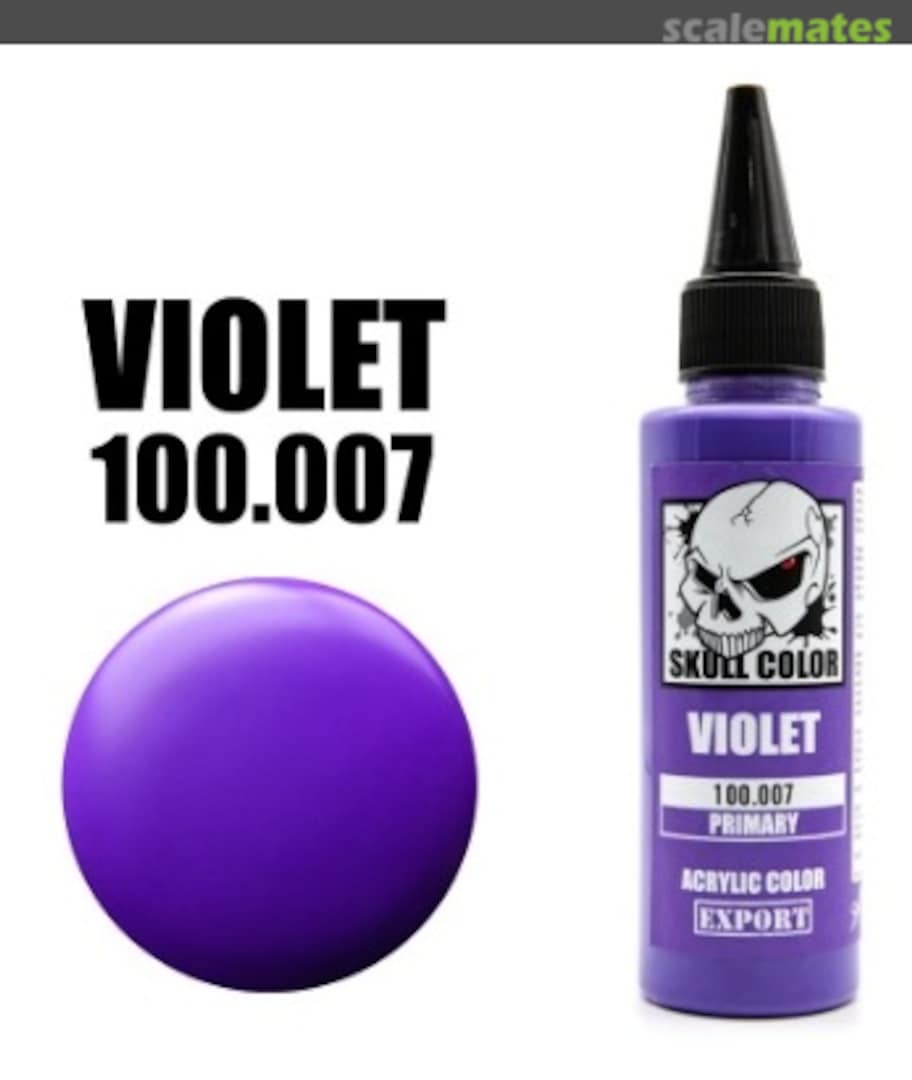 Boxart Violet 007 Skull Color Primary