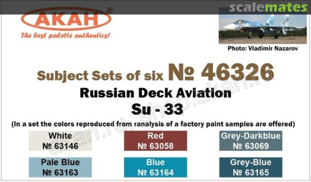 Boxart Russian Deck Aviation, Su-33  Akah