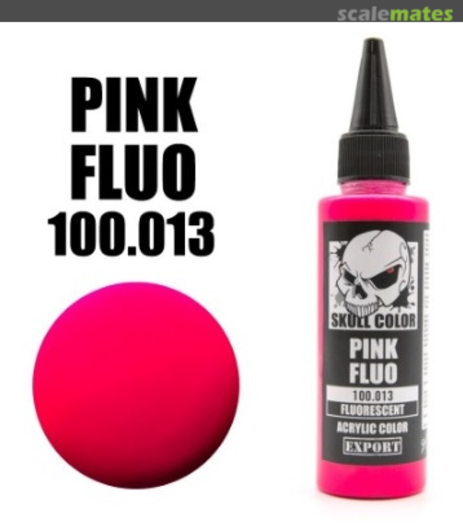 Boxart Pink Fluo 013 Skull Color Fluorescent