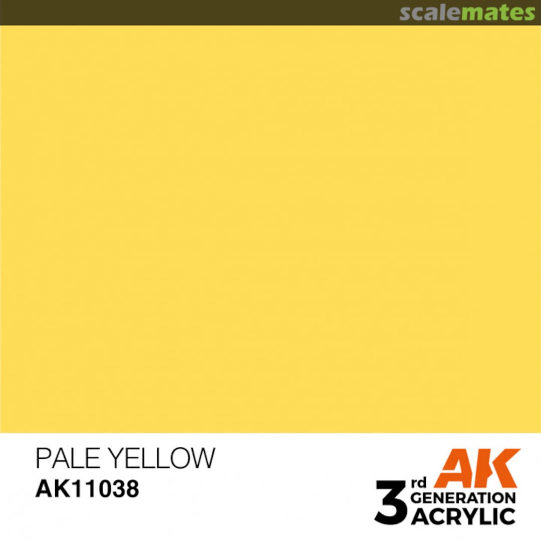 Boxart Pale Yellow - Standard  AK 3rd Generation - General