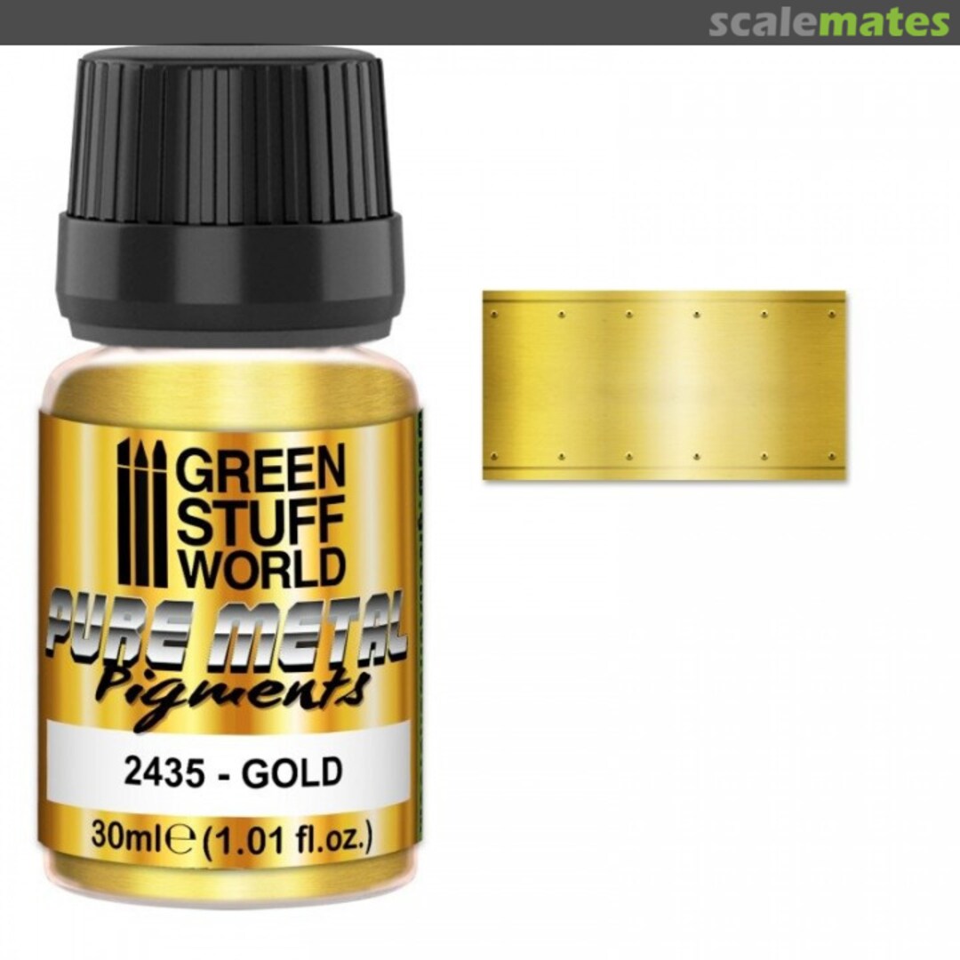 Boxart Pure Metal Pigments GOLD  Green Stuff World