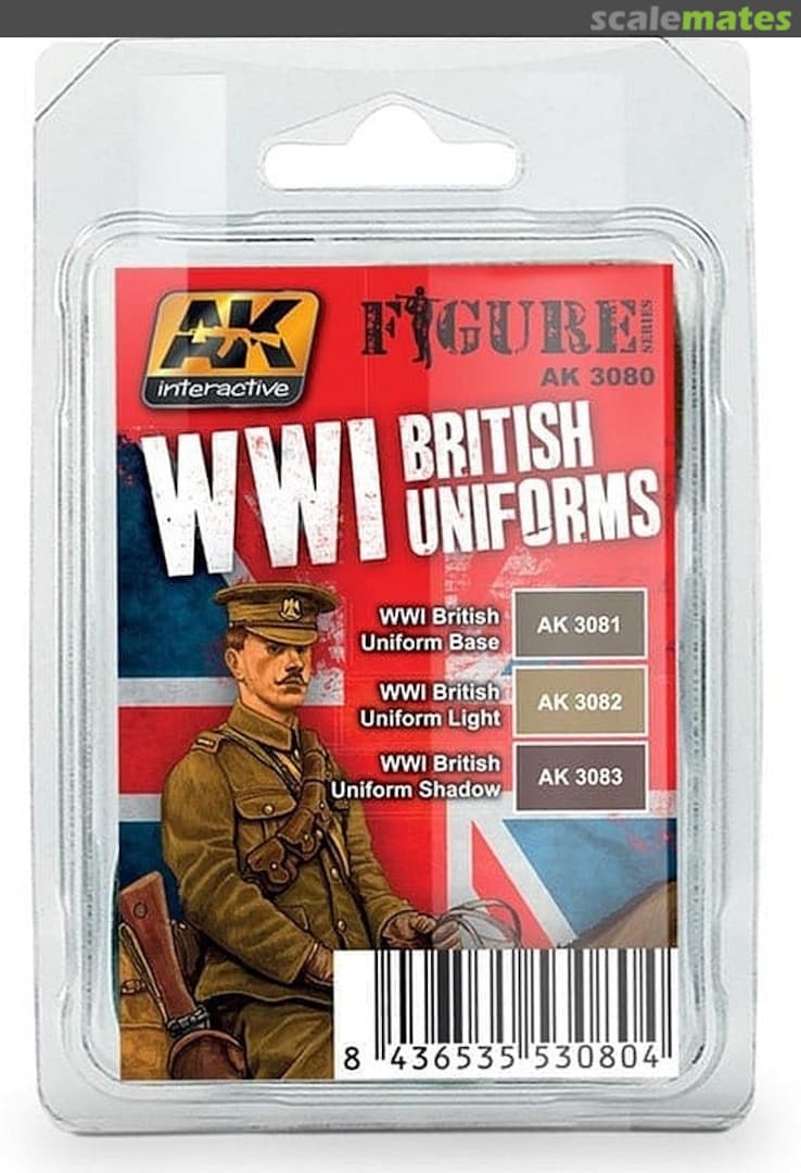Boxart WWI British Uniforms AK 3080 AK Interactive