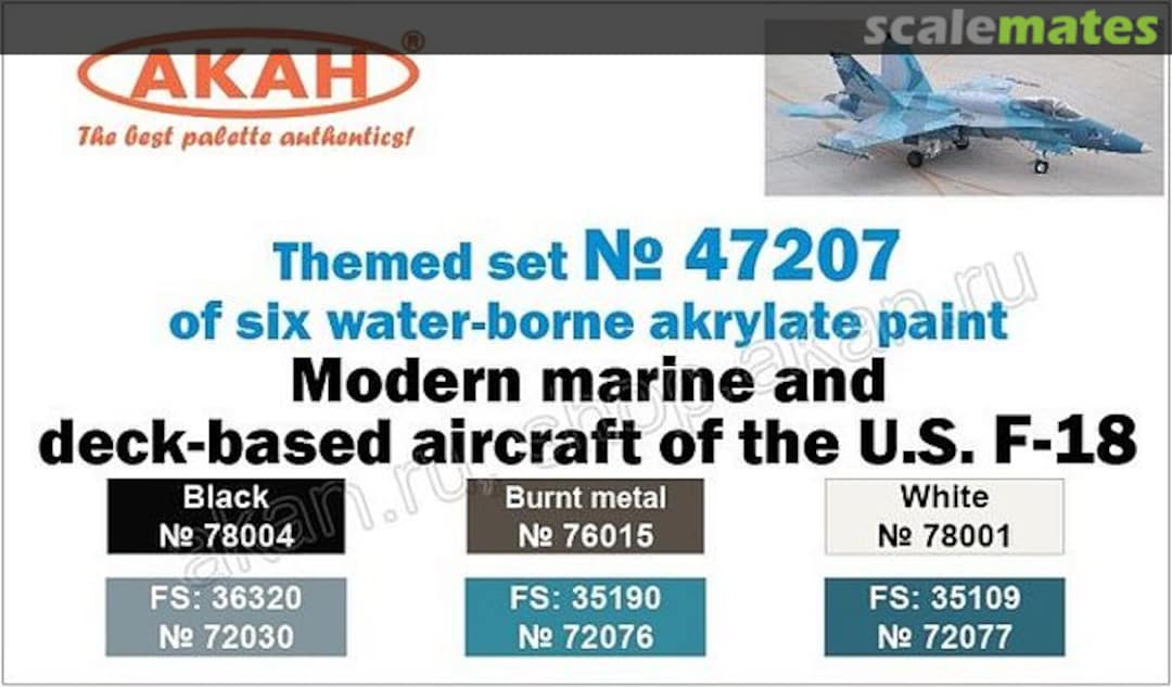 Boxart US Navy Aircraft - F-18 47207 Akah