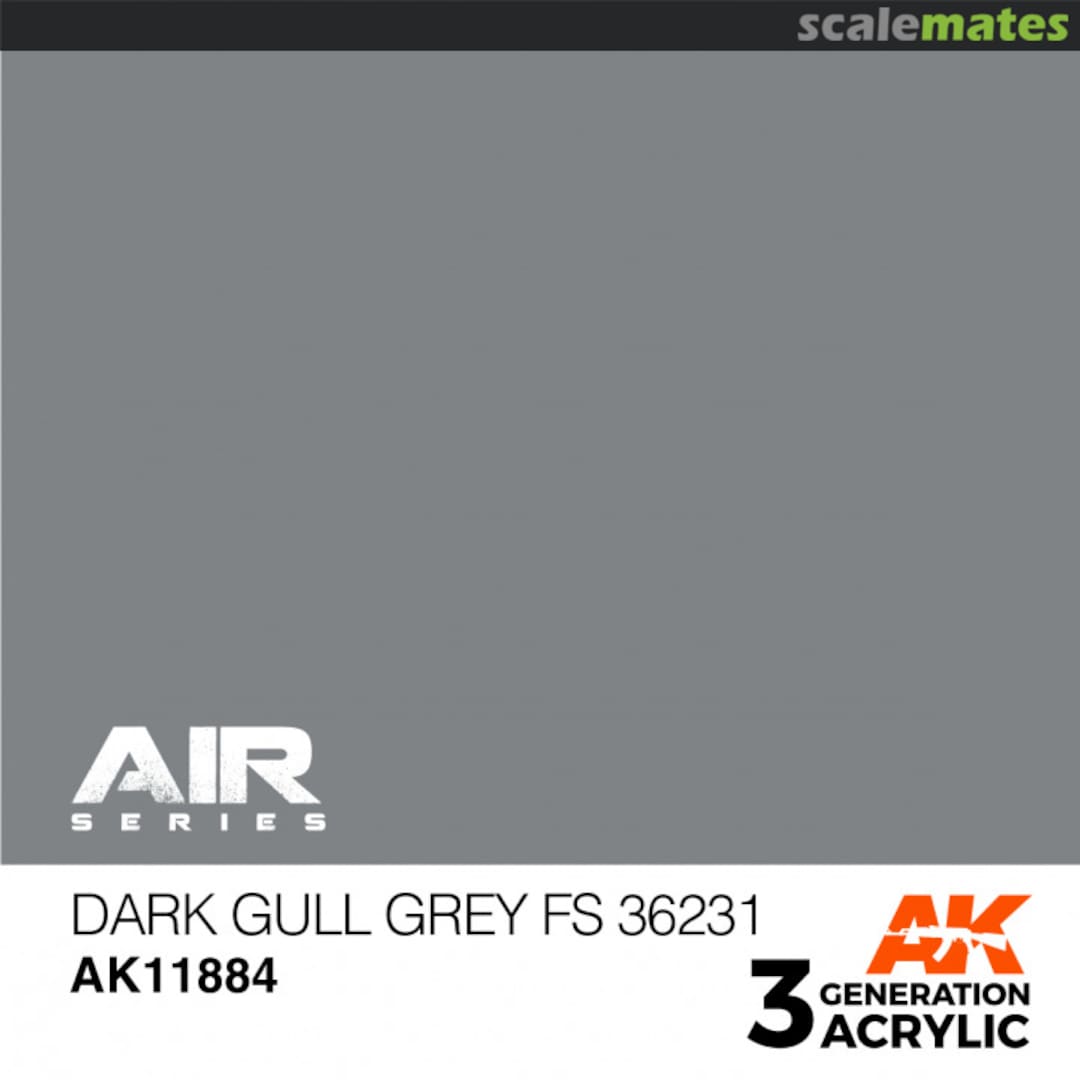 Boxart Dark Gull Grey FS 36231  AK 3rd Generation - Air