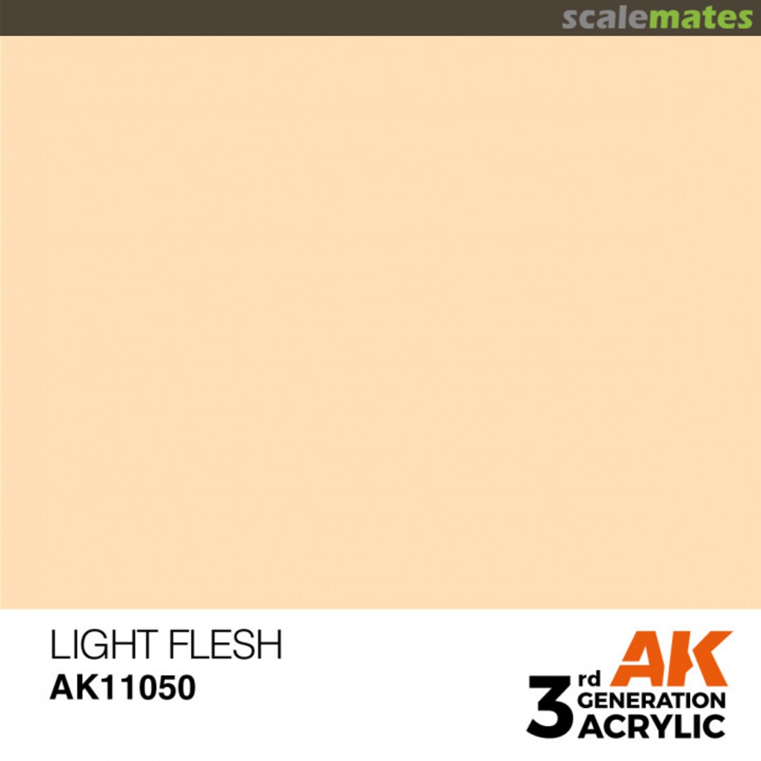Boxart Light Flesh - Standard  AK 3rd Generation - General