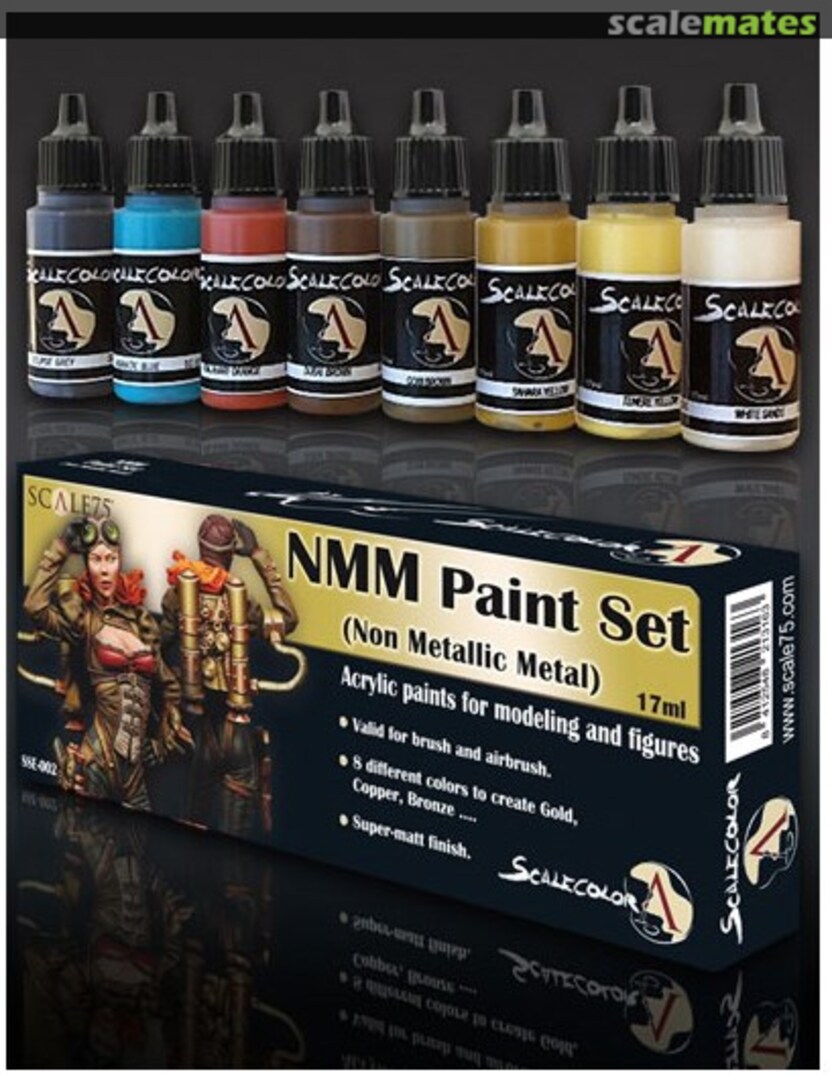Boxart NMM Paint Set (Gold)  Scale75