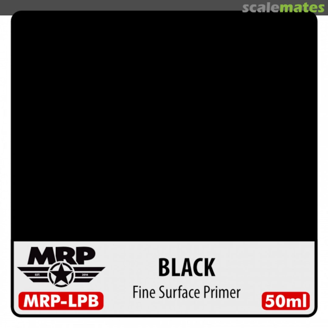Boxart Fine Surface Primer - Black  MR.Paint