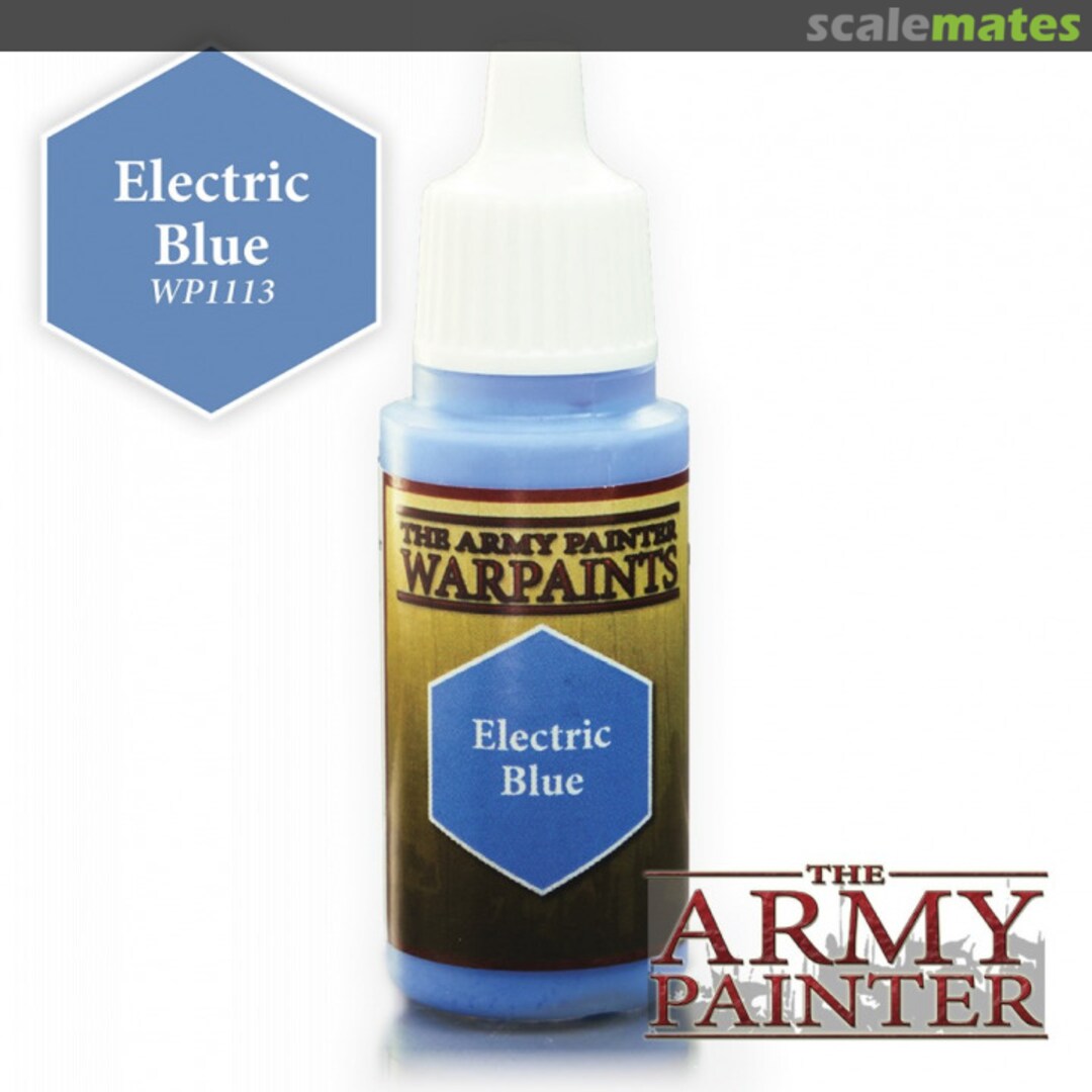 Boxart Electric Blue WP1113 The Army Painter