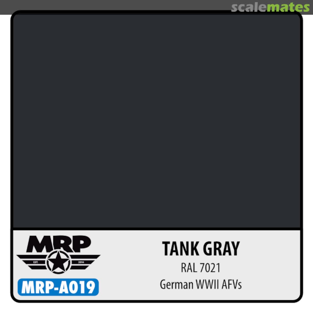 Boxart Tank Grey RAL 7021 - German WWII AFV's  MR.Paint