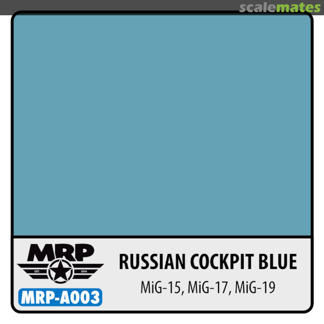Boxart Russian Cockpit Blue (Mig-15, Mig-17, Mig-19)  MR.Paint