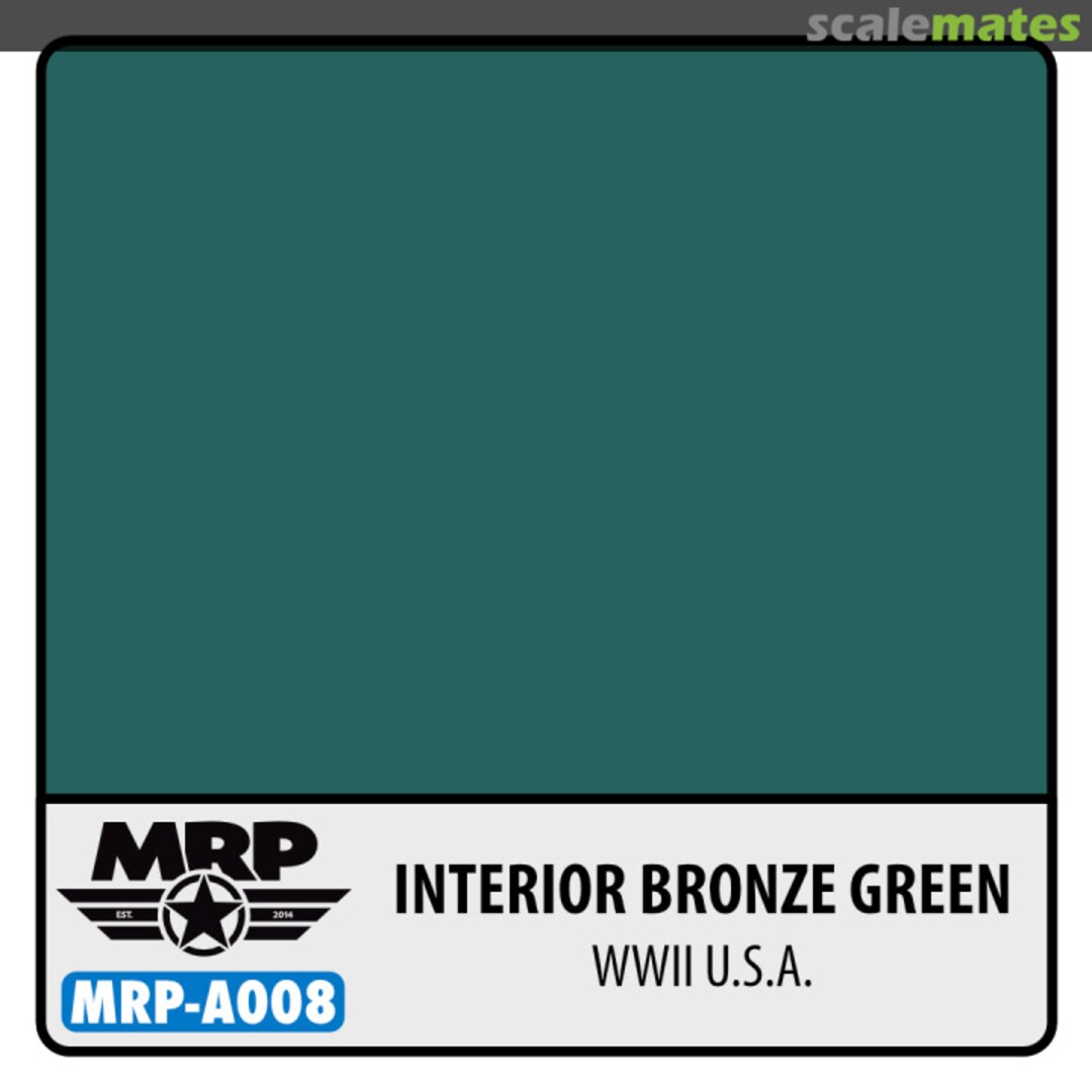 Boxart Interior Bronze-Green - WWII US  MR.Paint