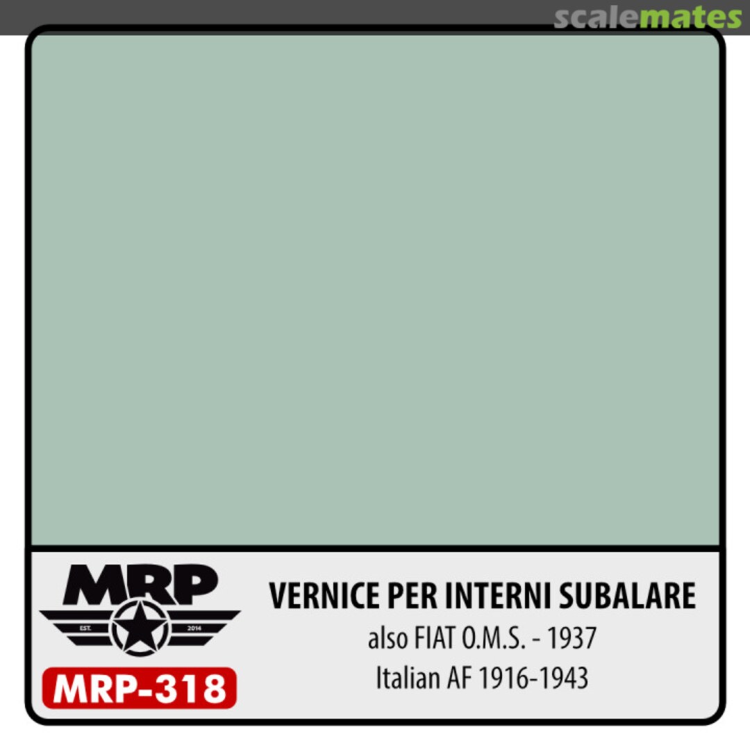 Boxart Vernice per Interni Subalare also FIAT O.M.S. (Italian AF)  MR.Paint