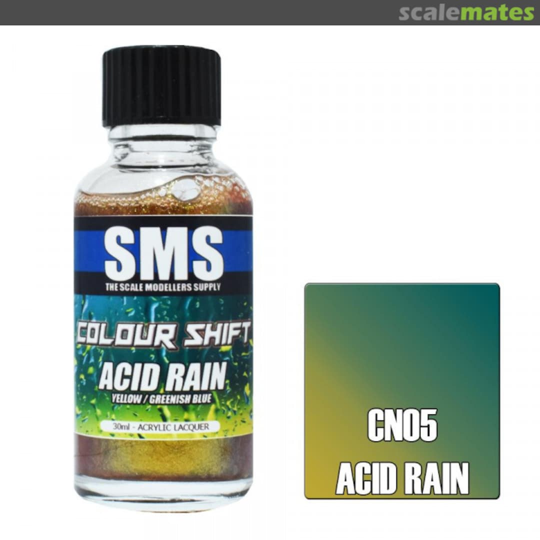 Boxart Colour Shift - ACID RAIN (YELLOW / GREENISH BLUE) CN05 SMS