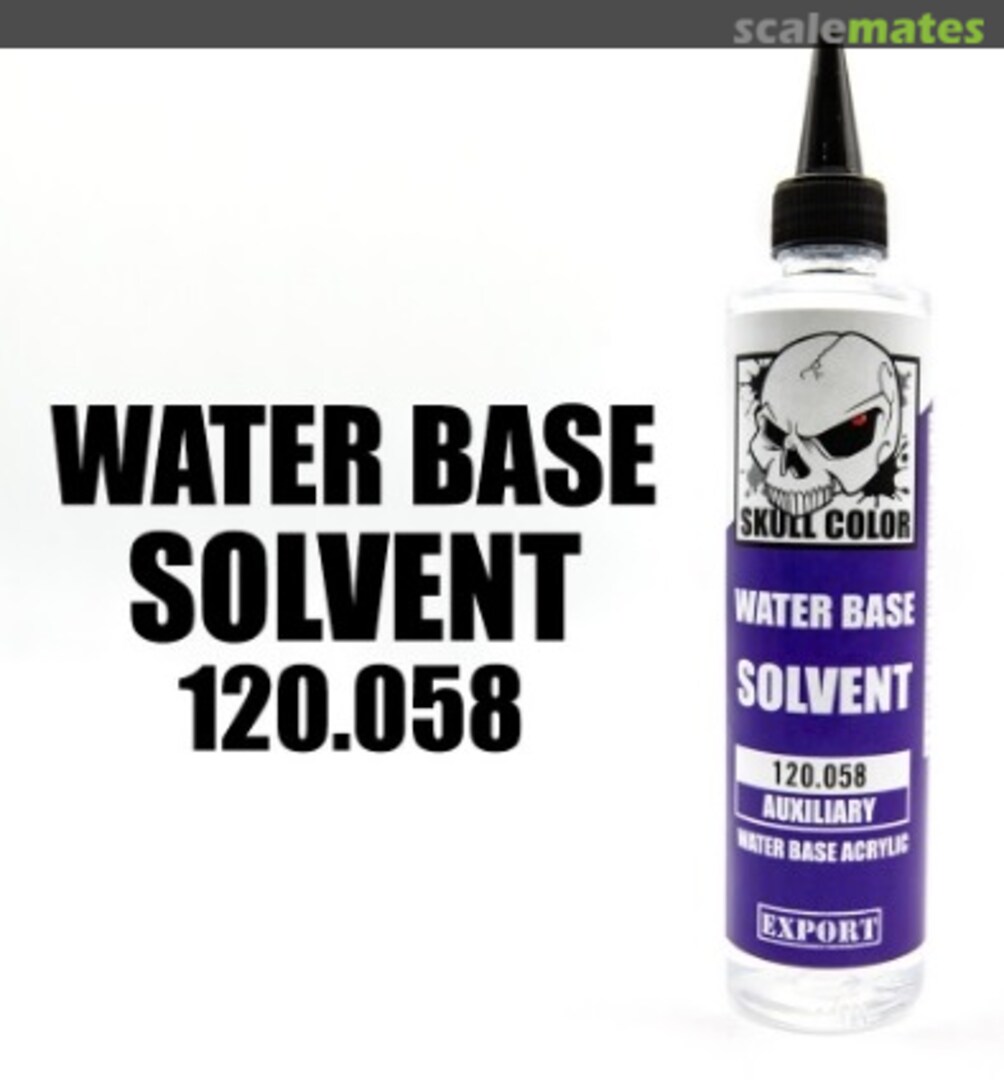 Boxart Water Base Solvent (Dilute Water-based paint) 058 Skull Color Solvent