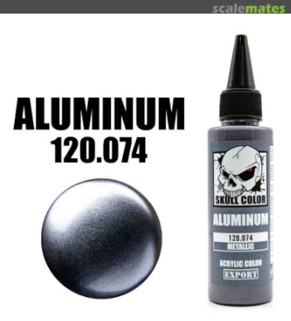 Boxart Aluminum 074 Skull Color Metallic