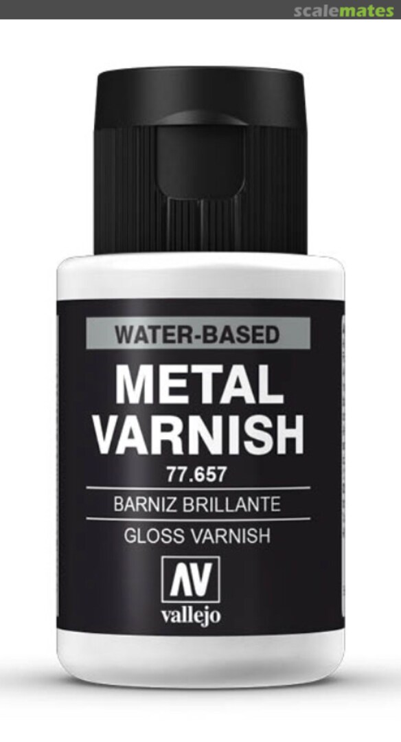 Boxart Metal Varnish 77.657 Vallejo 