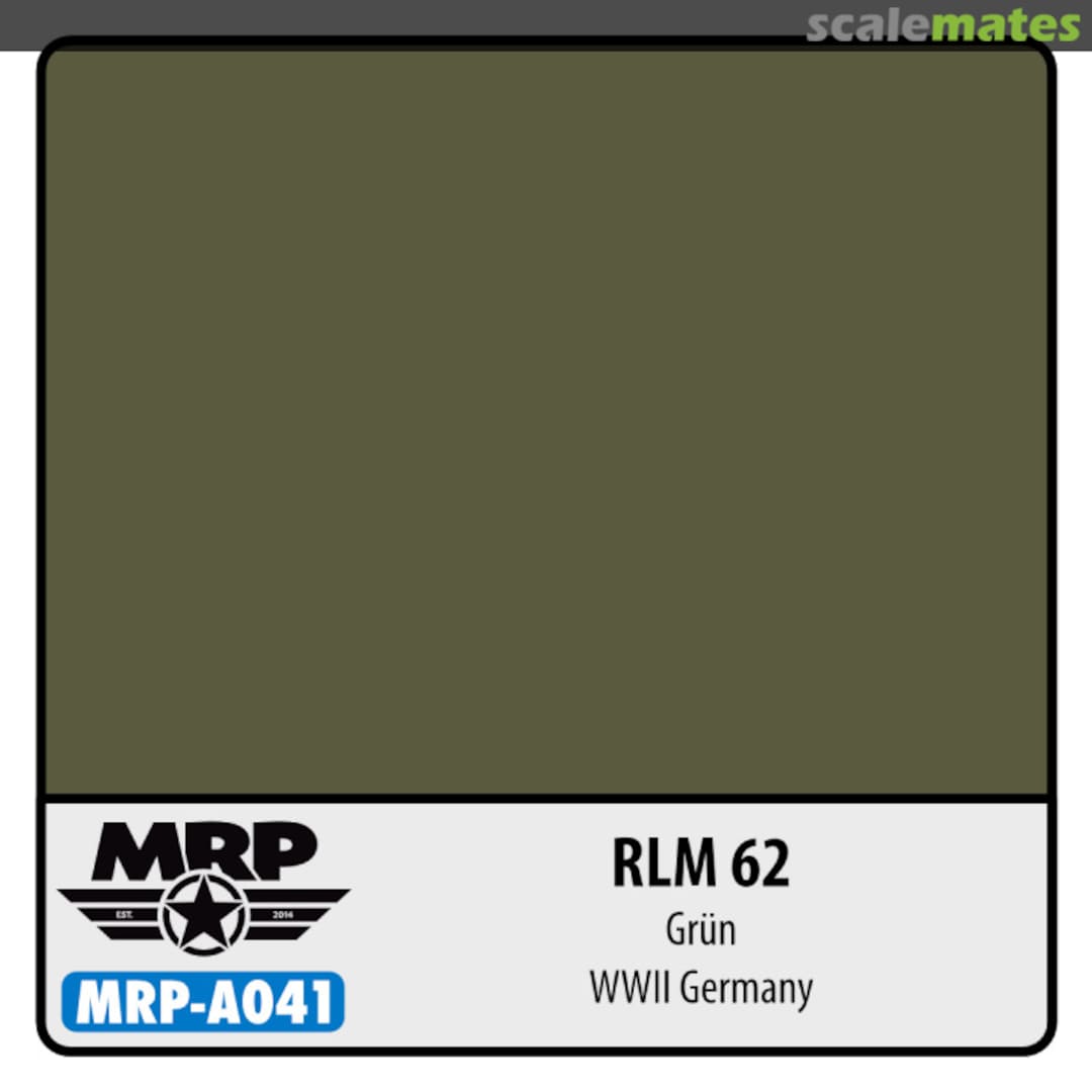 Boxart RLM 62 Grun - WWII Germany 04/2018 MR.Paint
